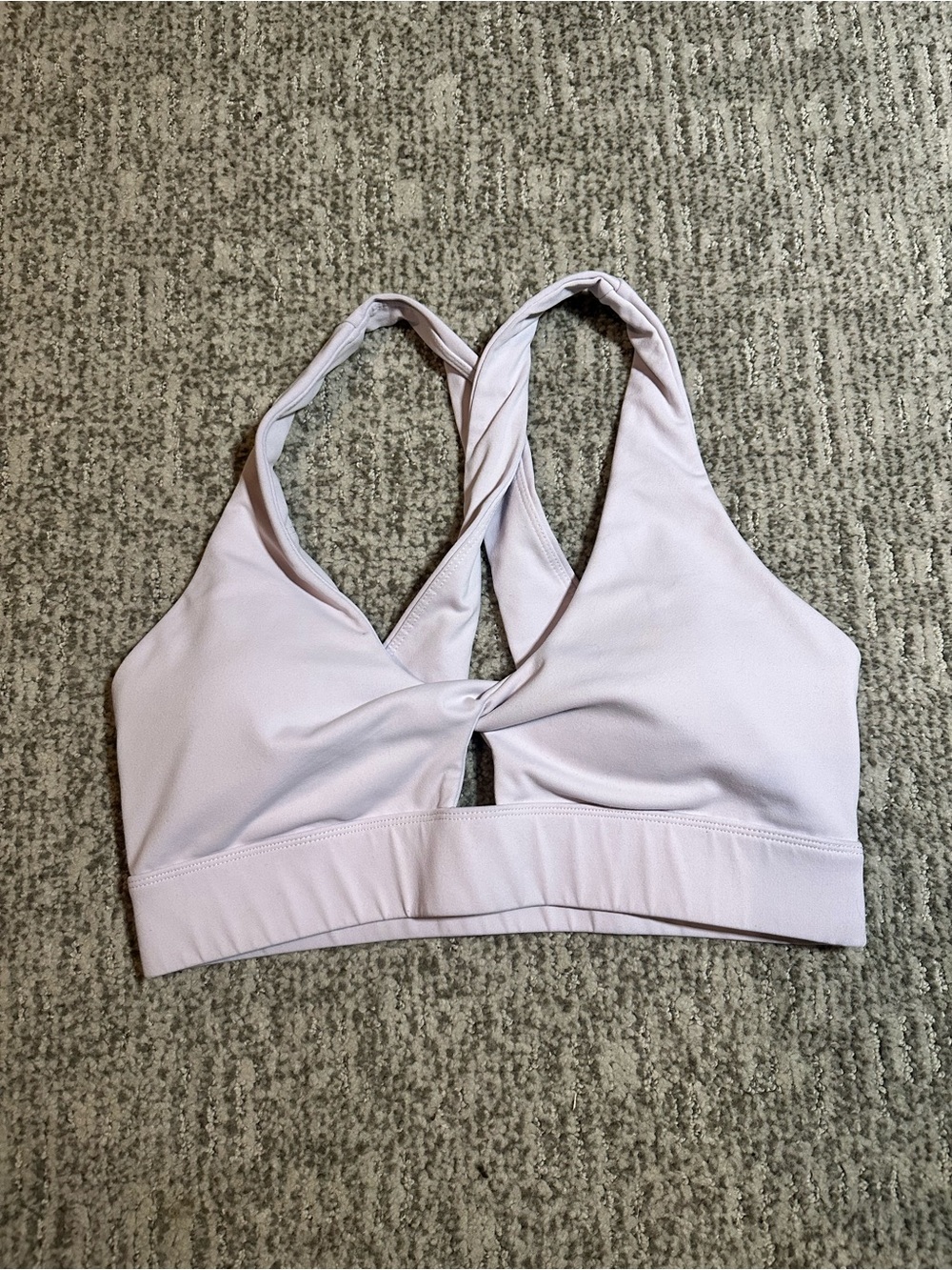 Fabletics oasis twist light purple